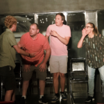 Improvisers on Stage at Lancaster Improv Players